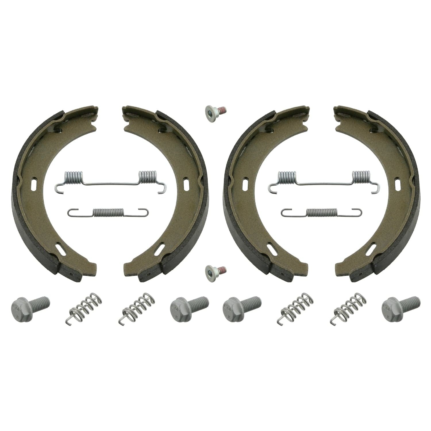 02100_1.jpg Brake Shoe Set For Parking Brake - Mercedes - Image 1