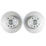 034 Motorsport 1-Piece Rear Brake Rotor Upgrade Kit - VW/Audi / PQ35 / MQB