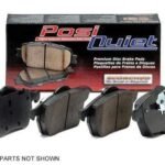 Rear | Stoptech Posi-Quiet Ceramic Pads - Mk7 Golf | GTi | with 272mm Rotors