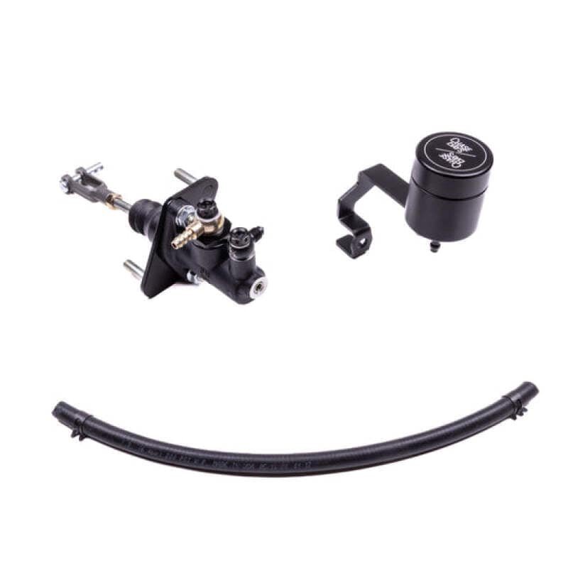 1740eb0e766f0e5aedb0624e997c1f8fL.jpg Chase Bays 85-95 Mazda RX-7 FC/FD Large Bore 3/4 Clutch Master Cylinder Adapter & DBBE Reservoir Kit - Image 1