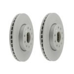 Front Brake Rotor Set (288x25mm) - VW/Audi / Mk5 / Mk6 / Golf / Jetta / 2.5L / TDI