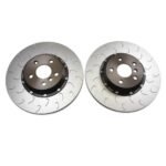 034Motorsport 2-Piece Floating Rear Brake Rotor Upgrade - BMW G20 M340i / Toyota A90 / A91 GR Supra