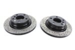 Rear Stoptech Cross Drilled & Slotted Rotors - F3X 28i | 20i (300x20) (OPEN BOX)