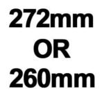 Rear | Which rotors 272mm or 260mm? - Image 2