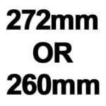 Rear | Which rotors 272mm or 260mm?