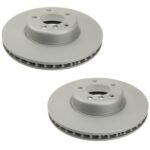 Front Brake Rotor Kit (340x30) - BMW F2x 228i / F3x 328i 428i & more (fits many models check fitment)