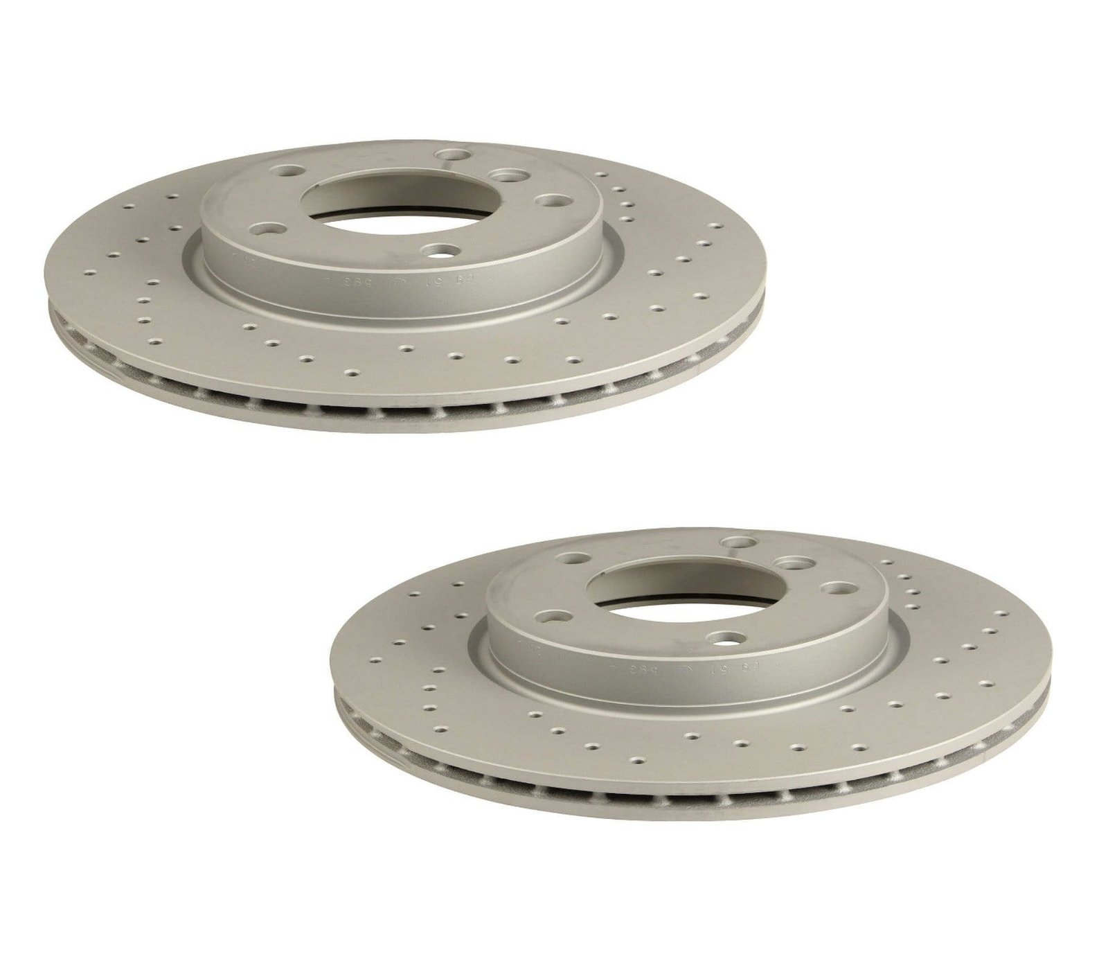34116864060-ZIMSport-KT.jpg Front Cross Drilled Rotor Kit (286x22) - BMW E36 / E46 / Z3 / Z4 (Many Models Check Fitment) - Image 1