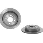 Rear Brake Cross Drilled Rotor Kit (259x10) - MINI Cooper Base / S / JCW / R50 / R52 / R53 / R55 / R56 / R57 / R58 / R59