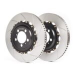 GiroDisc 2-Piece Front Brake Rotors (Pair) - VW/Audi / Mk8 Golf R / 8Y S3