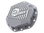 aFe Street Series Rear Differential Cover Raw w/ Machined Fins 19-20 Ram 2500/3500 - Image 2