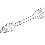 Front Drive Axle Manual (Right) - VW / 1.8T Gen 3 / B7 / Passat / Beetle