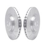 DFC Drilled and Slotted Brake Rotor Set (340x30mm) - VW/Audi Mk7 / Gti & Gli / Tiguan / CC / Arteon / S3 / TT-S