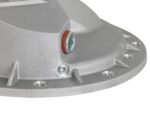 aFe Power Rear Differential Cover Raw w/Machined Fins Street Ser. 16-17 Nissan Titan XD (AAM 9.5-14) - Image 6