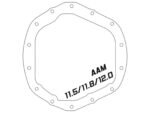 aFe Street Series Rear Differential Cover Raw w/ Machined Fins 19-20 Ram 2500/3500 - Image 6