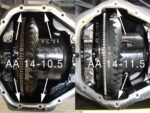 afe Rear Differential Cover (Raw; Street Series); Dodge Diesel Trucks 03-05 L6-5.9L (td) - Image 2