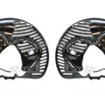 Vented Front Brake Dust Shield Set (Left & Right) - Audi 8V RS3 / OEM+ Option for Other Models