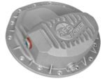 aFe Power Rear Differential Cover Raw w/Machined Fins Street Ser. 16-17 Nissan Titan XD (AAM 9.5-14) - Image 5