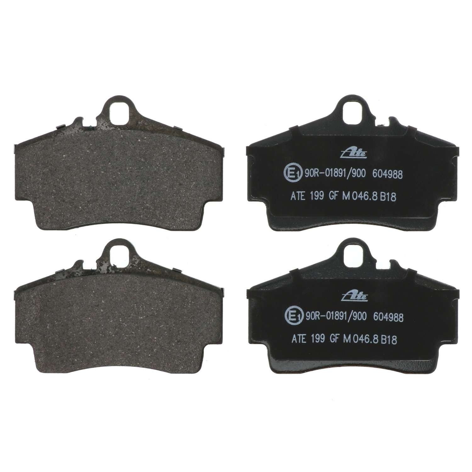 99635293910-ATE_1.jpg Rear Brake Pads - Porsche 996 & 997.1 911 / 987 Boxster & Cayman - Image 1