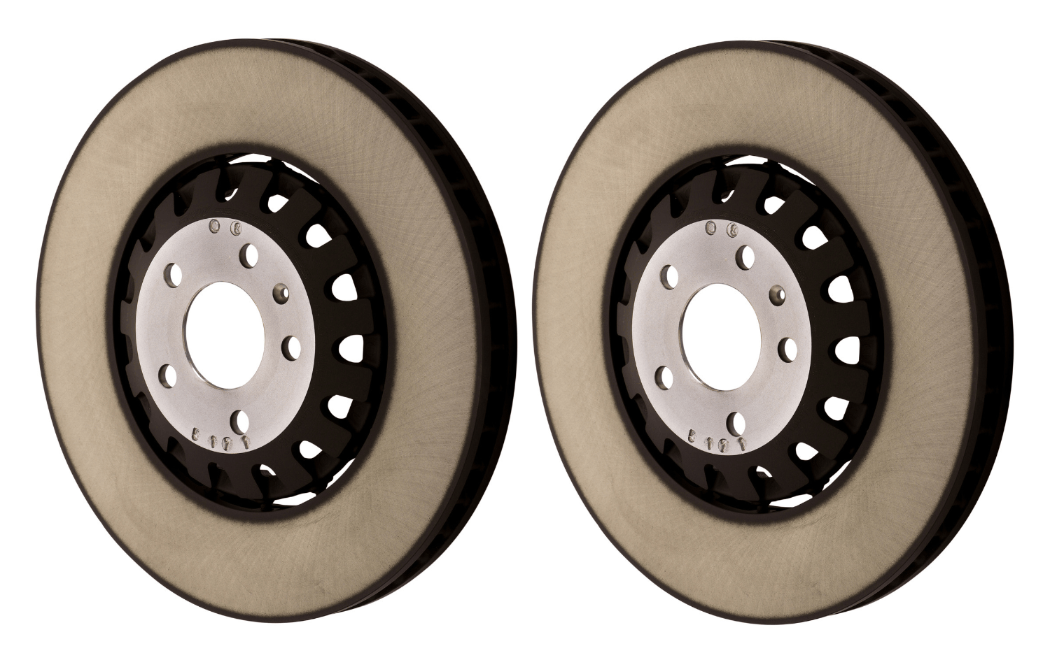 AFX44277-QTY2.png SHW Performance Front Smooth Lightweight Brake Rotor Kit (375x36) - Audi / C8 A7 / 4M / Q7 / Q8 - Image 1