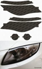 Lamin-X BMW 6-Series (04-07) Headlight Covers - Image 3