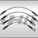 JHM - Brake Line Kit - Stainless (JHM) Front and Rear Lines for Audi A3 8P and VW EOS, Golf, Jetta MKV - MKVI