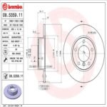 Brembo OE Front Brake Kit with Low Metallic Pads BMW (286mm) - Image 2