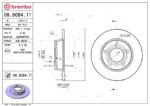 Brembo OE Rear Brake Kit with Ceramic Pads Audi (255mm) - Image 2