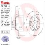 Brembo OE Rear Brake Kit with Ceramic Pads Audi (286mm) - Image 2
