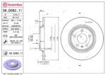 Brembo OE Rear Brake Kit with Ceramic Pads Audi (300mm) - Image 2
