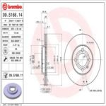 Brembo OE Front Brake Kit with Ceramic Pads VW (256mm) - Image 2
