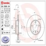 Brembo OE Front Brake Kit with Ceramic Pads BMW (286mm) - Image 2