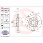 Brembo OE Front Brake Kit with Low Mettalic Pads VW/Audi (288mm) - Image 2