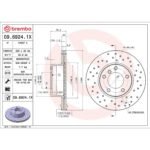 Brembo OE Front Brake Kit with Ceramic Pads BMW (296mm) - Image 2