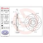 Brembo OE Front Brake Kit with Low Mettalic Pads VW/Audi (288mm) - Image 2