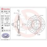 Brembo OE Front Brake Kit with Ceramic Pads VW (280mm) - Image 2