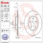 Brembo OE Front Brake Kit with Ceramic Pads 92-93 Lexus ES300/91-00 Camry/93-97 Corolla (302mm) - Image 2