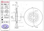 Brembo OE Front Brake Kit with Ceramic Pads Audi (312mm) - Image 2