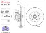 Brembo OE Front Brake Kit with Ceramic Pads 95-01 Ford Explorer (287mm) - Image 2