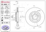 Brembo OE Front Brake Kit with Ceramic Pads VW/Audi (312mm) - Image 2