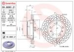 Brembo OE Rear Brake Kit with Low Metallic Pads Porsche (299mm) - Image 2