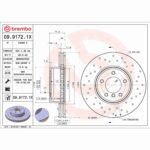 Brembo OE Front Brake Kit with Low Mettalic Pads BMW (324mm) - Image 2