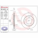 Brembo OE Front Brake Kit with Ceramic Pads 99-05 Suzuki Grand Vitara/96-98 Sidekick (310mm) - Image 2