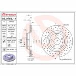 Brembo OE Rear Brake Kit with Low Mettalic Pads VW (310mm) - Image 2