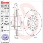Brembo OE Front Brake Kit with Ceramic Pads Audi (312mm) - Image 2