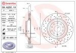 Brembo OE Rear Brake Kit with Ceramic Pads VW/Audi (310mm) - Image 2