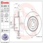 Brembo OE Front Brake Kit with Ceramic Pads 99-04 Land Rover Disco/95-02 Range Rover (297mm) - Image 2