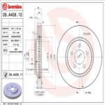 Brembo OE Brake Kit with Ceramic Pads 11-14 Ford Mustang (316mm) - Image 2