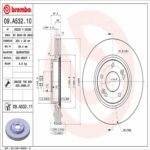 Brembo OE Front Brake Kit with Ceramic Pads 2015 Hyundai Sonata/10-17 Tucson (300mm) - Image 2