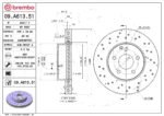 Brembo OE Front Brake Kit with Ceramic Pads Mercedes (295mm) - Image 2