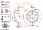 Brembo OE Rear Brake Kit with Ceramic Pads BMW (320mm) - Image 2